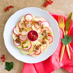 Green Apple and Radish Slaw