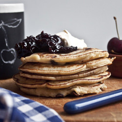 Cherry & Chocolate Pancakes