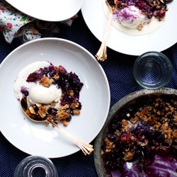 Coconut Crumble w/ Summer Fruit
