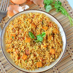 Tofu Masala Rice