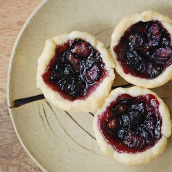 Mini Blueberry Pies