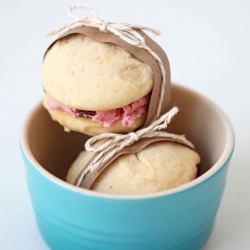 Strawberry Ice Cream Sandwiches
