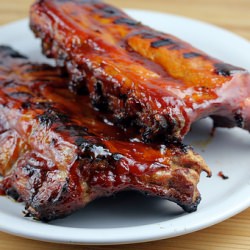 Grilled BBQ Baby Back Ribs