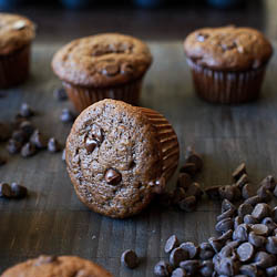 Chocolate Banana Muffins