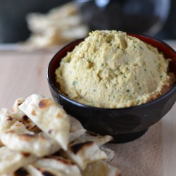 Israeli Hummus and Laffa Bread
