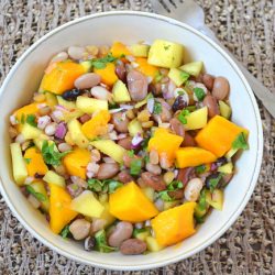 Mixed Beans Mango Salad