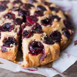Tea Cake with Cherries