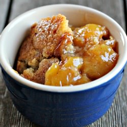 Old Fashioned Peach Cobbler