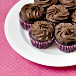 Double Choc Cupcakes