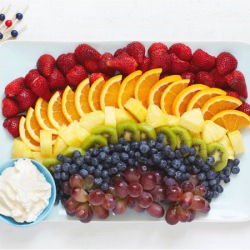 Rainbow Fruit Salad