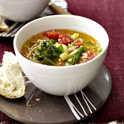 Summer Minestrone Soup
