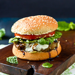 Turkey Pesto Burger