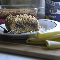 Peanut Butter & Jelly Coffee Cake