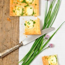 Tarte au Fromage de Chèvre