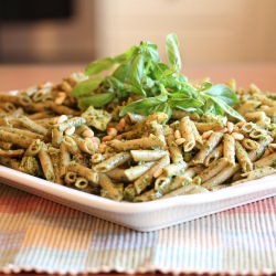 Grilled Chicken Pesto Pasta