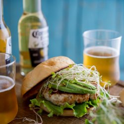 Umami Rosemary Turkey Burgers