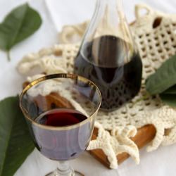 Sour Cherry Leaves Liqueur