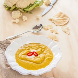 Curried Cauliflower Soup