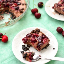 Creamy Chocolate Cherry Bars