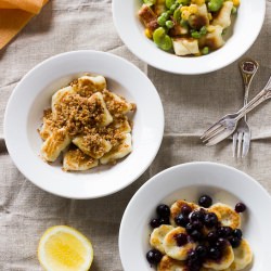 Potato Gnocchi and Topping Ideas