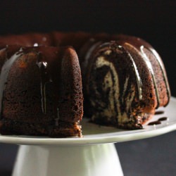 Zebra Bundt Cake