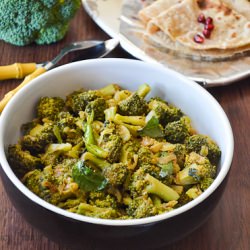Broccoli Coconut Dry Curry
