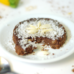 Mini Cacao Zucchini Cakes