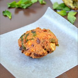 Minty Chickpeas Vada