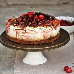 Cherry Cheesecake Pie