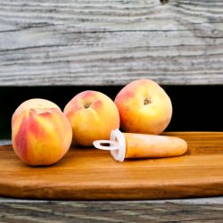 Ginger Peach Pops