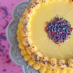 Sprinkle Cookie Cake