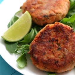 Sweet Potato and Salmon Fish Cakes
