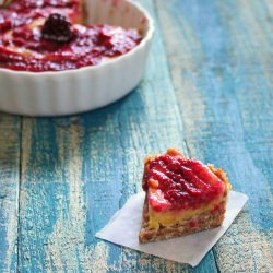 Mango Beet Cream Pie