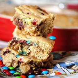 Cranberry M&M Brownies
