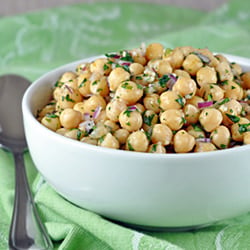 Cumin-Lime Chickpea Salad