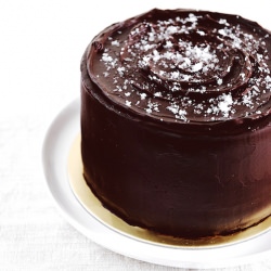 Caramel Choc Fudge Cake