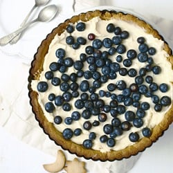 Blueberry tart