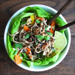 Thai Peanut Noodle Bowl