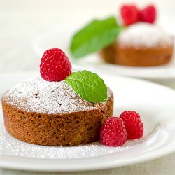Raspberry Olive Oil Cake Minis