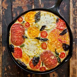 Heirloom Tomato Frittata