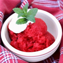 Strawberry Sorbet