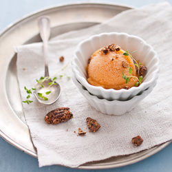 Peach & Thyme Sorbet