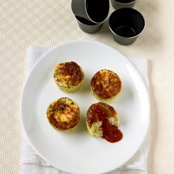 Courgette Flans
