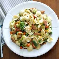 Pasta Primavera with Light Sauce