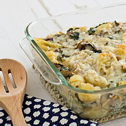 Baby Bella & Kale Casserole