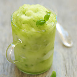 Lemon and Basil Sorbet