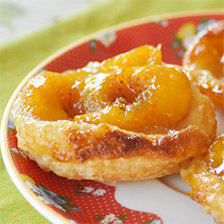 Mango Nectarine Cardamom Tarts