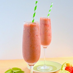Watermelon, Lime and Mint Slushy