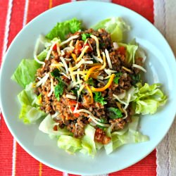 Mexican Beef and Bulgur Salad