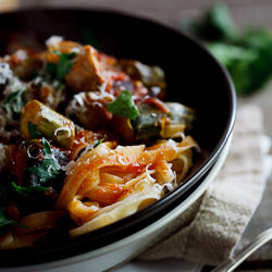 Roasted Ratatouille Pasta